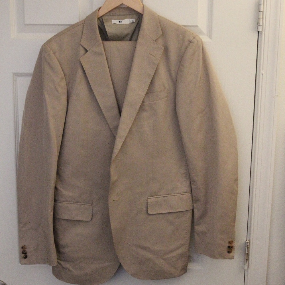 Uniqlo Khaki Suit